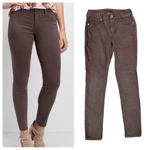 Maurice’s | Dark Charcoal Stretchy Skinny Jeans Size Small